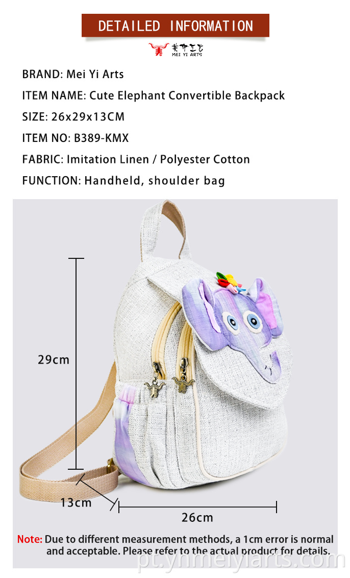 Cotton Backpack